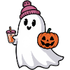 Funny Cartoon Ghost Design