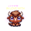 Buffalo Girl Bison