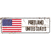 Portland Drapeau des États-Unis
