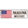 Philadelphia United States Flag