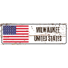 Milwaukee United States Flag