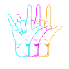 Sign language sign ASL deaf