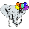 Elefant Regnbue LGBT Elefant Balloner Bøsse