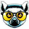 Lemur with Sunglasses