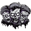 Zombies Halloween Team