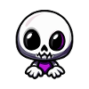 Zombie Halloween Skeleton Baby