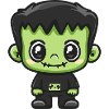 Zombie Halloween Bébé mignon