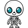 Skeleton Halloween Baby