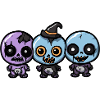 Zombies Halloween Mignon Bébé