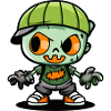 Zombie Halloween Bébé mignon