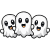 Ghosts Halloween Cute Comic