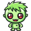 Zombie Halloween Gruselig Comic