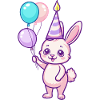 Lapin Anniversaire Bébé