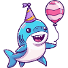 Requin Anniversaire Bébé