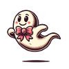 Mignon Halloween fantôme Geiser fille
