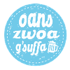 Oans zwoa gsuffa!