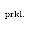 PRKL. Schwarz-auf-Weiß-Textdruck