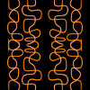 Courbes verticales orange