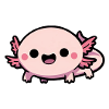 Cute Chibi Axolotl