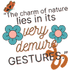 Nature's Demure Gestures Soft Bloom