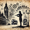 The London Violinist: Steampunk Melodies