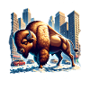 Funny Bison Saying