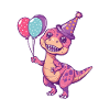 dinosaure t-rex anniversaire bébé