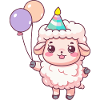 Mouton Anniversaire Bébé
