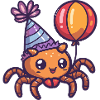 Tarantula Birthday Baby