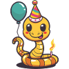 Snake Cobra Birthday Baby