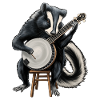 Skunk Bluegrass Banjo Player