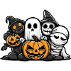 Halloween Party Figures