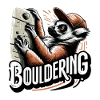Bouldering Lemur Climbing Gift