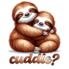 Sloths Sloth Snuggle Gift