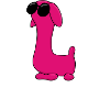 Pinky alien cool in white