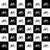 Geometric Bicycle Pattern Design