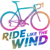 Gradient Bicycle Ride Graphic