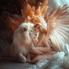 Angels and their lion