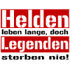 Heroes live long legends
