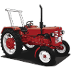 Tracteur classique // Bulldog // Illustration