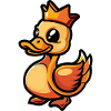 Ente Comic Krone