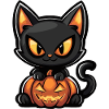 Katze Halloween Kater