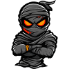 Mummy Comic Halloween