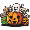 Halloween Party Team Funny