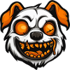 Dog Halloween Zombie