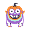 Kürbis Monster