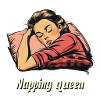 Napping queen