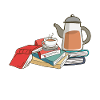 Coffee Book Reading