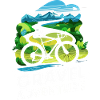 Mountain Biking Gravel Adventure Scene