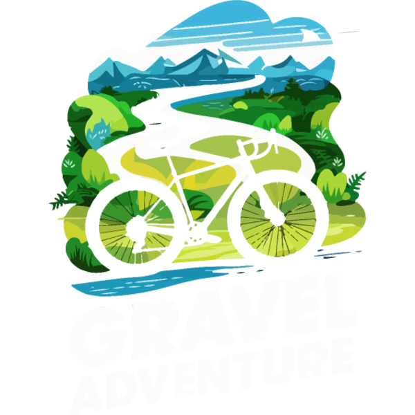 Koszulka "Rower Gravel na tle przyrody - Gravel Adventure"